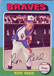 1975 Topps Baseball Cards      081      Ron Reed